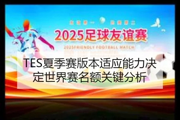 TES夏季赛版本适应能力决定世界赛名额关键分析